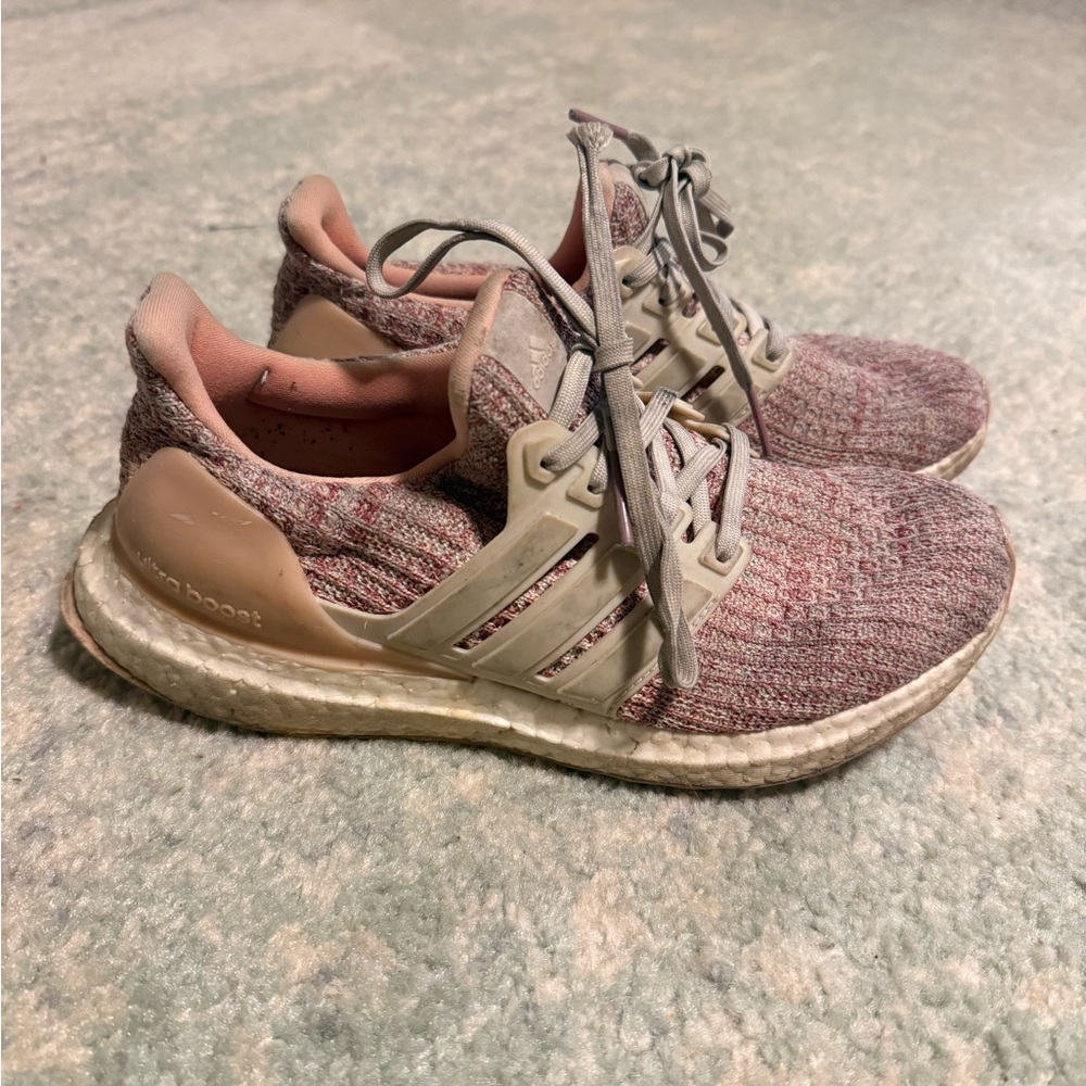 Adidas Knit Pink ultra boost Sneakers